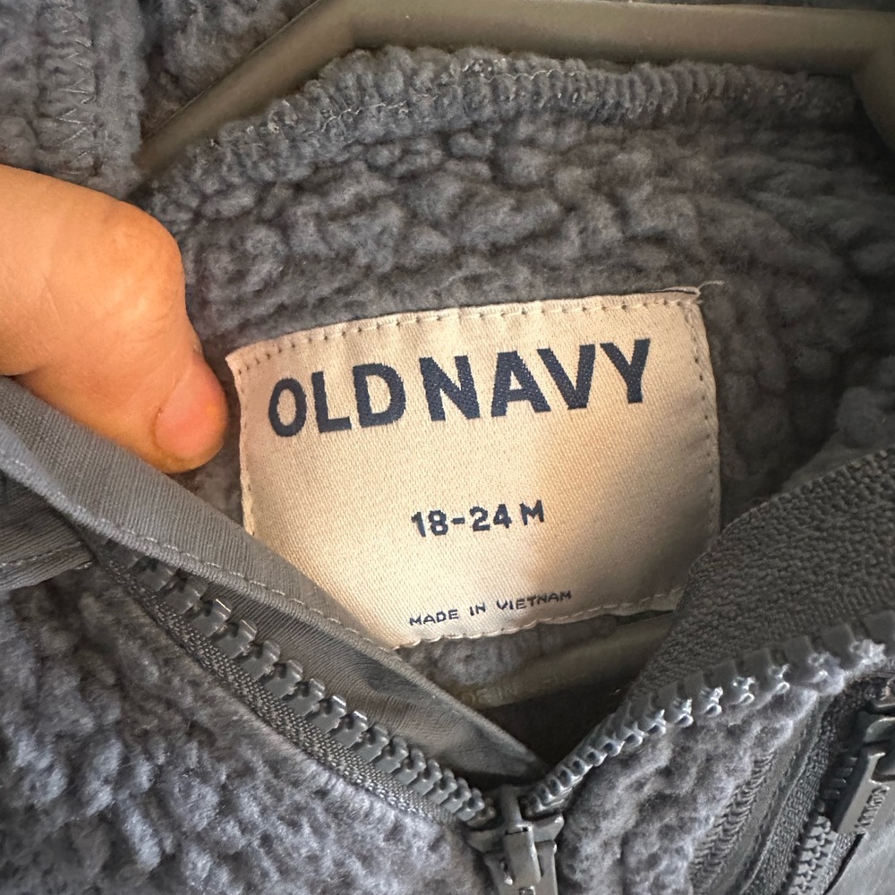 New Toddler Sherpa Jacket - Picture 7 of 8